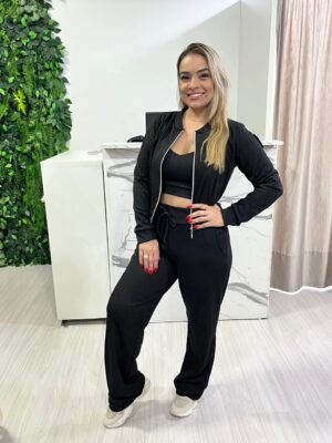 Trijunto Ana Preto em Canelado
