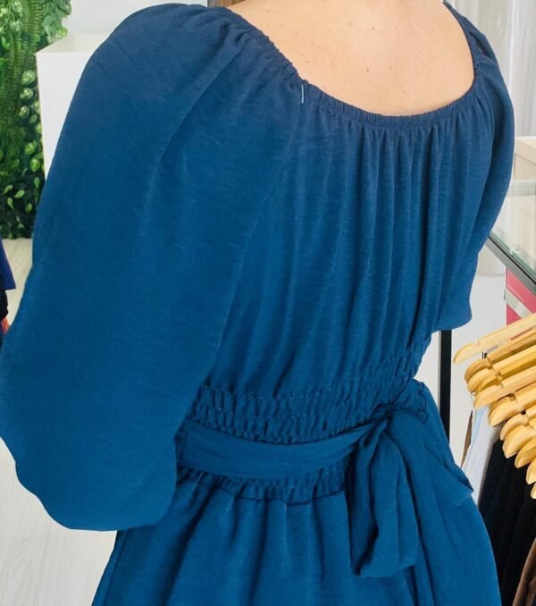 Vestido com Shorts Maya Azul Marinho - Imagem 5