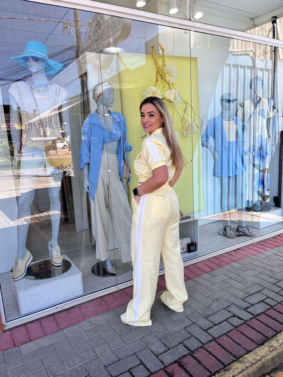 Conjunto Amarelo Fresh – Leveza e estilo - Imagem 4