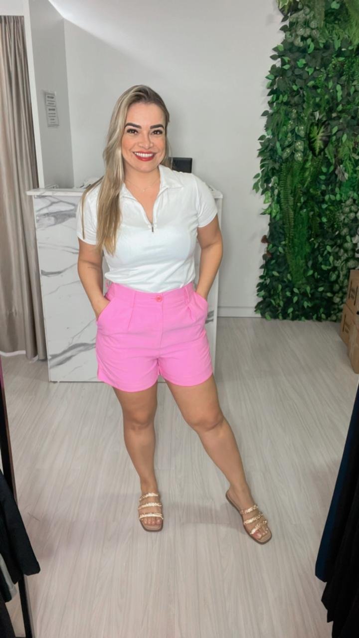 Shorts em Viscose